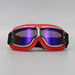 🕶️ Óculos retrô para motociclismo – com proteção UV, função antiembaçante e tira ajustável 🏍️