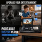 🔥📺 50% de desconto! DVD player portátil HD de 7,8 polegadas – 50.000 unidades vendidas! Recarregável, multiformato e ideal para viagens.