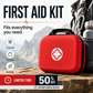 🔥Hot Sale 50% OFF🔥 26-Piece Portable First Aid Kit – for Home, Car, Travel & Camping, Compact 🏥