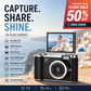 💐50% de desconto! Câmera 4K com tela sensível ao toque – Compartilhe seus melhores momentos ✨📱【Oferta especial】