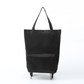 🛍️✨ Bolsa de compras conversível – esconde as rodinhas, suporta 20 kg e expande com zíper!