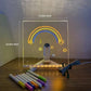 ✨LAST WEEK SPECIAL PRICE: ￡13.99!!⏳🎨Luminous Led Drawing Board For Children