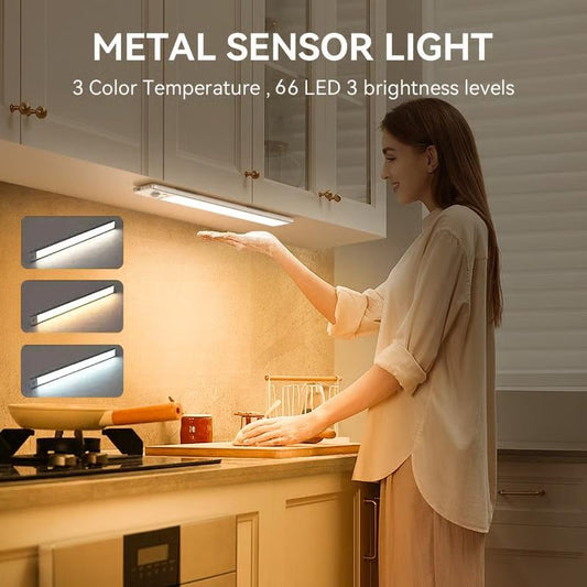 ✨🔥Snabba rea✨🔥 | 🔥3-färgad belysning, stämpelfri, smart sensor, magnetisk, uppladdningsbar LED-lampa💡