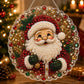 🎅🎄Vánoční sada na výrobu závěsné ozdoby technikou „Diamond Art“ s perleťovými korálky | Odolné, neblednoucí perleťové korálky – ručně vyráběná vánoční závěsná dekorace pro kutily 🎅💎