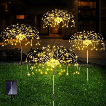 🌿 Ambiente e Decoração de Jardim | Luminária Solar à Prova d'Água | Acionamento Automático 🏡【-52%】