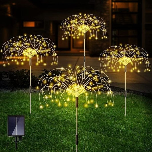🌿 Ambiente e Decoração de Jardim | Luminária Solar à Prova d'Água | Acionamento Automático 🏡【-52%】