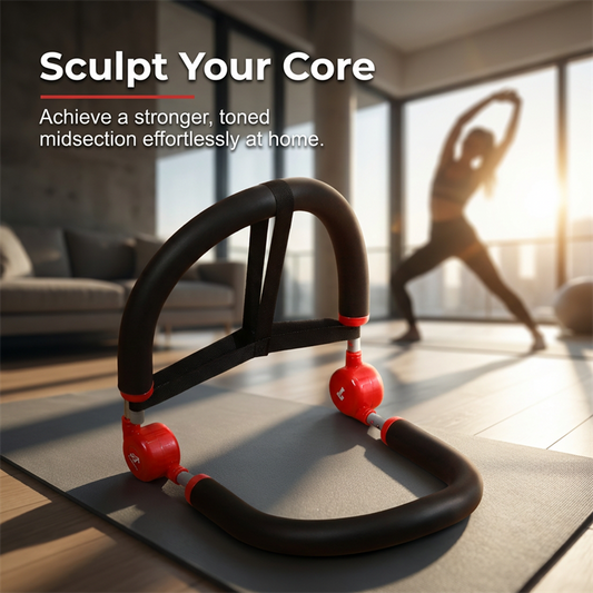 💪Oferta por tempo limitado: 50% de desconto! 🛡️Aparelho para exercícios de core e abdominais – O sistema de retorno assistido protege suas costas, e o acolchoamento espesso de espuma oferece suporte para o pescoço e a coluna. 🏠✨