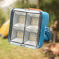 💡Luz de Trabalho Solar Portátil com 4 Modos de Iluminação🏕️