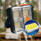 💡Luz de Trabalho Solar Portátil com 4 Modos de Iluminação🏕️