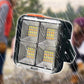 💡Luz de Trabalho Solar Portátil com 4 Modos de Iluminação🏕️