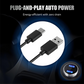 Ecrã Head-Up com GPS para automóveis