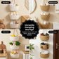 🧺 50% DE DESCONTO POR TEMPO LIMITADO! ✨ Organizador de Parede – 3 Níveis, Estilo Boho, Economiza Espaço 🏡