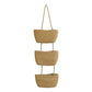 🧺 50% DE DESCONTO POR TEMPO LIMITADO! ✨ Organizador de Parede – 3 Níveis, Estilo Boho, Economiza Espaço 🏡