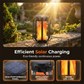 🏮 50% de desconto agora! ☀️ Lanterna Solar com Efeito de Chama Oscilante – À prova d'água e automática – Luz quente realista, perfeita para pátios, jardins ou caminhos – sem necessidade de cabos 🌙
