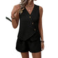 Conjunto de verão descontraído e elegante