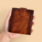 👛 50% DE DESCONTO! 🛡️ Carteira vintage para homem com proteção RFID – Couro genuíno e design compacto – Protege contra a leitura não autorizada – ideal para o uso diário ou para viagens – elegante e segura 💳✨🧳