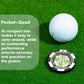 🏆 Last Day Special Price £8.99 ! ⛳Buy 1 Get 1 Free🎁Precision Golf Green Reading Level Bubble Ball Marker, Dual-Scale Slope Indicator for Accurate Putting Break Reading