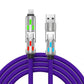 4-i-1 240W LED-upplyst laddningskabel