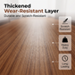 Self-Adhesive Wood Grain Skirting Board Peel