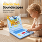 💻 50% de desconto! 🧸 Laptop de brinquedo interativo – Luzes, sons educativos e design pensado para crianças – Perfeito para aprender enquanto se diverte 🎵