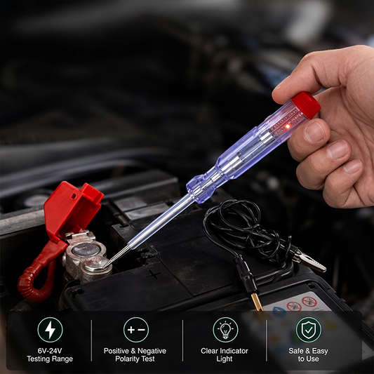 Caneta Testadora de Tensão DC Automotiva