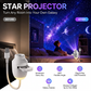 🌌✨ Projetor USB noturno – luz de estrelas, slides cósmicos, ambiente mágico! 🇧🇷