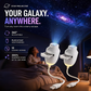🌌✨ Projetor USB noturno – luz de estrelas, slides cósmicos, ambiente mágico! 🇧🇷
