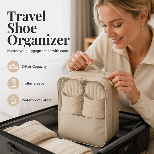 ⏳ Oferta Relâmpago por Tempo Limitado! ✨ Bolsa Portátil para Calçados em Viagens