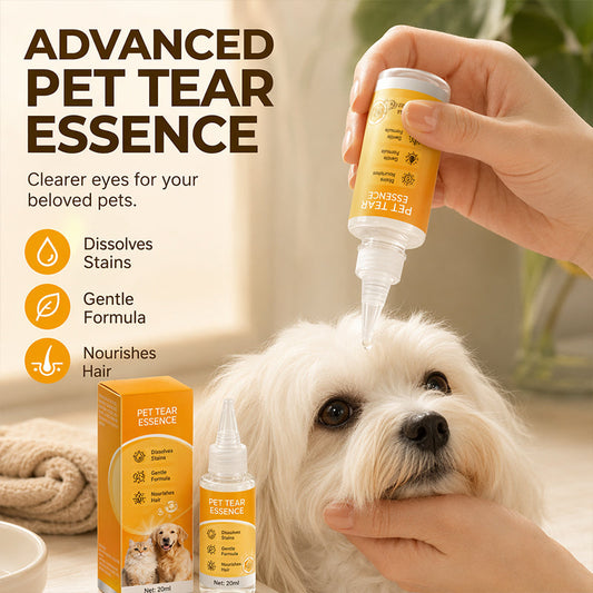 🐶 Aproveite 50% de desconto agora! ✨ Cuidado delicado para os olhos do seu pet — limpeza da região ocular e higienização diária dos pelos 👀