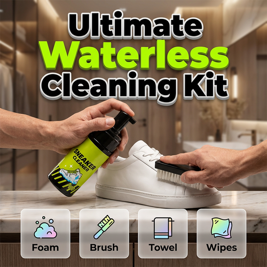 👟✨ Kit per la pulizia di scarpe da ginnastica con schiuma senza acqua 🧼