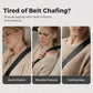 🚗 Protetor de cinto de segurança universal em couro sintético com acolchoamento estendido