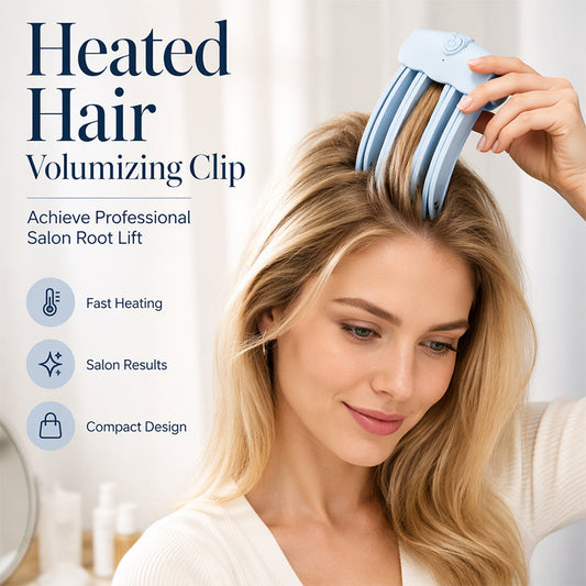 Presilha de Cabelo com Aquecimento Elétrico para Volume