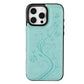 Capa Elegante com Porta-Cartões e Estampa Floral