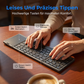 Teclado Bluetooth dobrável com touchpad