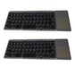 Teclado Bluetooth dobrável com touchpad