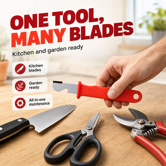 ⏳ FLASH SALE! ✨ Slijpen + Flessenopenen, Alles-in-één | Antislip Handvat, Stabiel & Snel | Beschermkap, Geen Verwondingen | HALF PRICE 🎉