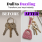 Sparkling Rhinestone Mini Purse Keychain