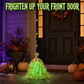 🧙 Vassoura de bruxa animada para decoração de Halloween com luzes e sons