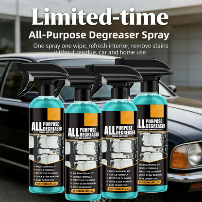 🧼 50% de desconto agora! Spray desengordurante multiuso – poderoso contra gordura incrustada, com aroma cítrico e seguro para a família – perfeito para a cozinha, o carro e toda a casa 🍋✨