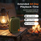 🔊 50% de desconto agora! 🎵 Caixa de som Bluetooth portátil com estéreo TWS – à prova d'água (IPX5), compacta e com graves potentes – perfeita para uso ao ar livre 🏕️