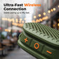 🔊 50% de desconto agora! 🎵 Caixa de som Bluetooth portátil com estéreo TWS – à prova d'água (IPX5), compacta e com graves potentes – perfeita para uso ao ar livre 🏕️