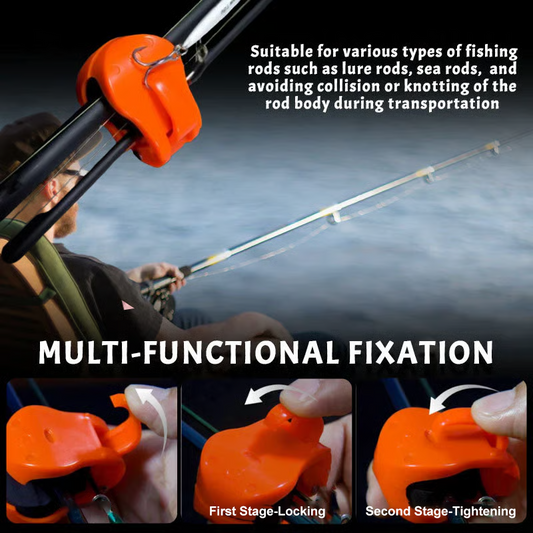🎣 Cintas para varas de pesca – prenda suas varas e mantenha-as organizadas