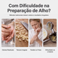 Esmagador de alho de aço inoxidável premium
