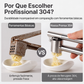 Esmagador de alho de aço inoxidável premium