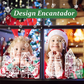 ✨Conjunto de Adesivos de Janela de Vila de Natal