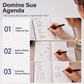 🕒 ÚLTIMO DIA! 48% OFF 🤍Caderno Planejador Diário Minimalista 2027